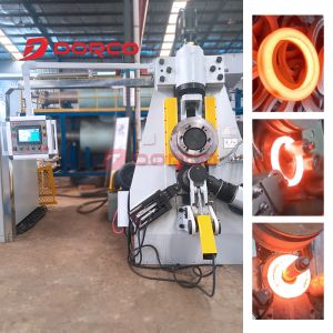 DRC-D51K CNC Vertical Ring Rolling Machine with 40-260mm Ring Rolling Height 160