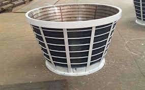 Customized Partitioning Centrifuge Basket 500mm Length 150mm Width For