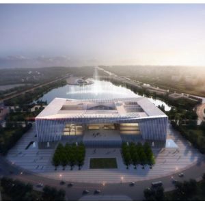 Portable Assembled Prefab Warehouse Building High Rigidity OEM Available