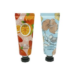 30mm Dia Laminated Plastic Tubes Empty Hand Cream Tubes With Octagonal Cap