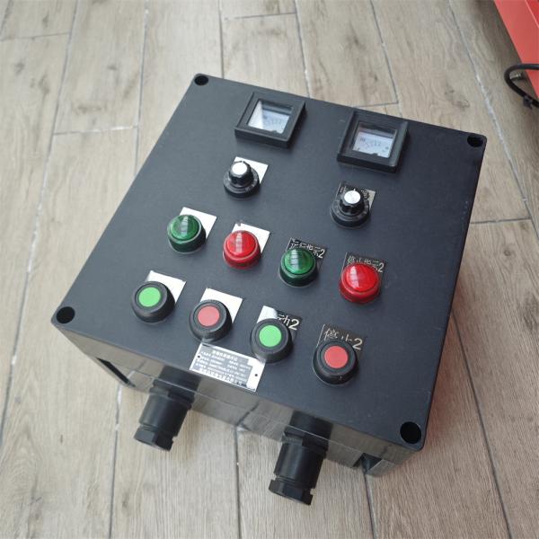 380V Flameproof Exproof GRP Control Station CNEX ATEX Approved Whole Plastic Customizable Cable Entry For Offshore Onshore Zone1 Zone2