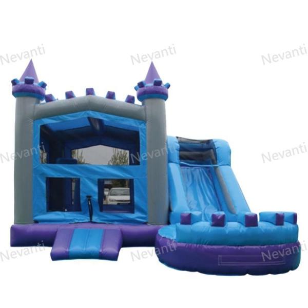 Customized Color Sliding Inflatable Jumping Castles for Kids Age Range 8-13