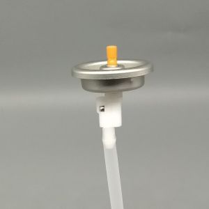 360 Degree Aerosol Valve With Actuator For Car Detailing And Maintenance