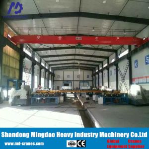 China Warehouse Single Girder Bridge Crane with Best Price China Made CE ISO Certificates Approved on sale