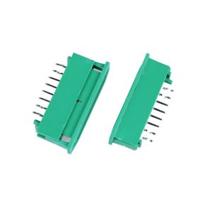 Right Angle10 Pin Fpc Connector , Though Hole Fpc Connector 0.8 Mm Pitch / 1