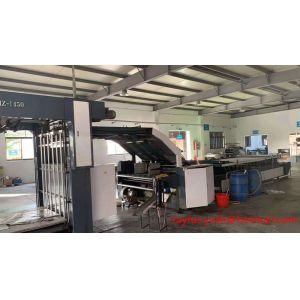 Second Hand 3 Layer Automatic Flute Laminator Machine