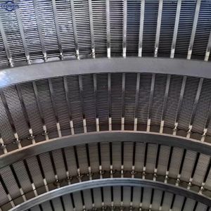 Customized Johnson Stainless Steel Wedge Wire Mesh Filter Screen Tube For Water