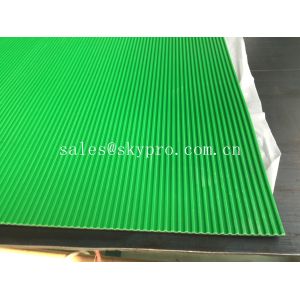 Double layer ESD recycled rubber mats with color on top and black on bottom