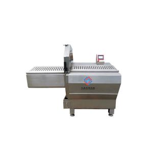 4.4kw 800kg/h Frozen Meat Processing Machine Bacon Ham Slicer
