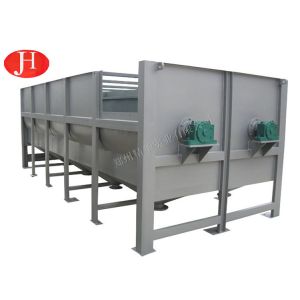 Raw Material Paddle Cleaning Washing Machine for Starch Production