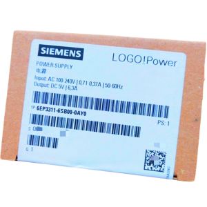 Cheap SIEMENS 6EP3311-6SB00-0AY0 LOGO!POWER 5 V / 6.3 A STABILIZED POWER SUPPLY INPUT: 100-240 V AC OUTPUT: 5 V DC / 6.3 A for sale