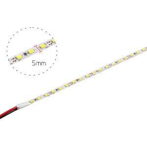 3528 120 Led/M Brightest 12v Led Strip 5mm Width 9.6W/M 5m / Roll