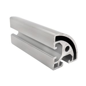 30x30mm Half Round C Aluminium Industrial Profile M8 Section