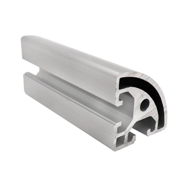 Quality 30x30mm Half Round C Aluminium Industrial Profile M8 Section wholesale