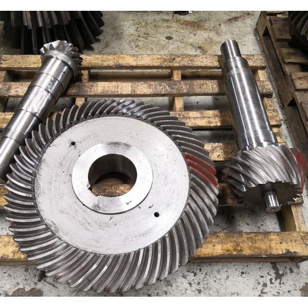 High-Precision Transmission Spiral Bevel Gears with Flexible Design for
