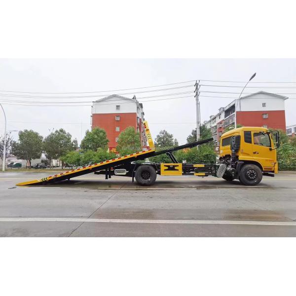 China Factory Customized DFAC DongFeng Flat Bed Body Tow Wrecker Body Heavy Duty 4X2 10 Ton Flat Bed Platform Tow Wrecker Truck