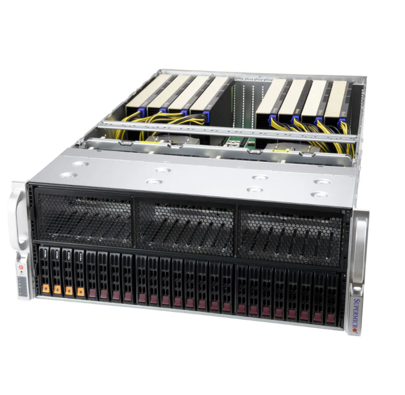 China Supermicro AS-4124GS-TNR+ 4U GPU Server with AMD EPYC™ 7002/7003 Series Processors on sale China Supermicro AS-4124GS-TNR+ 4U GPU Server with AMD EPYC™ 7002/7003 Series Processors on sale