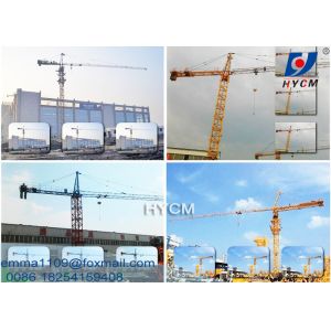 Cheap HYCM Factory 3008 Topkit Tower Crane Hammerhead Type Cheaper Price for sale