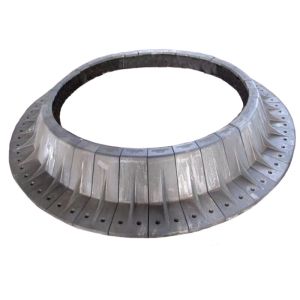 Kiln Inlet And Out Let Heat Resistant Steel Casting , Investment Casting