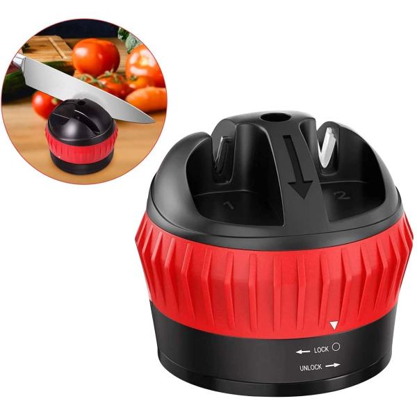 Quality Tungsten Blades Mini Kitchen Knife Sharpener With Suction wholesale