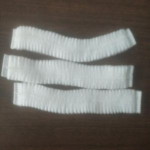 China White Hair Net Unisex Breathable Disposable Head Cover on sale