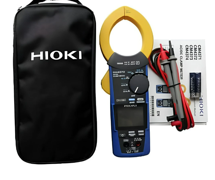 Hioki CM4373-50 True RMS Clamp Meter with 2000 A AC/DC Range IP54 Enclosure and