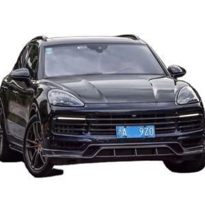 Cheap The New Product for Cayenne Carbon Fiber Body Kit for Cayenne Front Shovel Back Lip Spoiler for sale