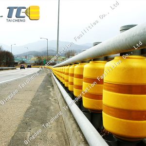 High Intensity Highway Safety Roller Barrier Q235 Hot Dip Galvanizing Frame