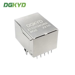 90 Degrees 1 Port Ethernet Jack RJ45 Single Port Connectors For Ethernet Cable