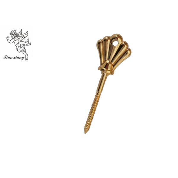 Quality Iron Screw Coffin Hardware Screw 1# Gold / Sliver , Casket Hardware Manufacturers wholesale