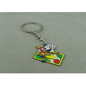 3D Scuba Diving Key Chain, Promotional Keychain with Pewter Antique Brass