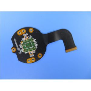 Double Layer FPC Flexible Circuit Board with FR4 as Stiffener for Gigabyte