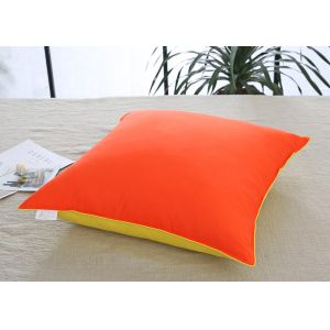 Decorative 230T Microfiber 105gsm Duck Down Sofa Cushion