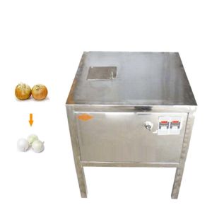 Made In China Manual Garlic Peeling Machine Industrial Onion Cutting Machine