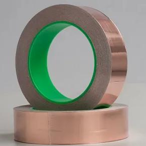 Cheap Custom 50mm Width Conductive Adhesive Copper Tape Rf Shielding for sale