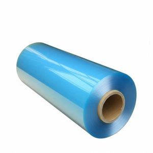 China 30-50 Mic Thickness PVC Shrink Film for Transparent Packaging Original And Bluish on sale
