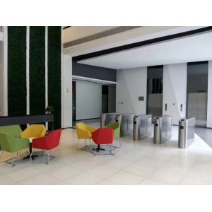 Biometric Access Control SUS304 Flap Barrier Turnstile