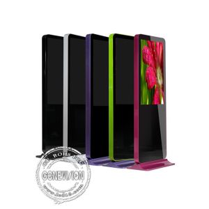 Cheap Android system Interactive free standing kiosk Touch Screen / Freestanding Digital Signage for sale