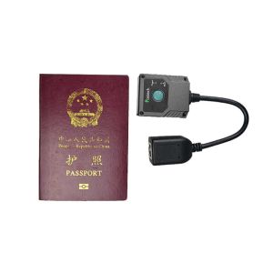 Automatic Passport Reader Ocr Mrz Code ，Kiosk Barcode Scanner Mini Size