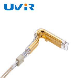 OEM Custom Shape 600W High Purity Quartz Infrared Heating Element Tube with L