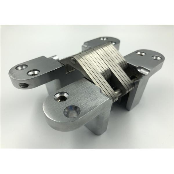 Quality Zinc Alloy Mortise Mount Invisible Hinge Corrosion Resistance 40mm Thickness wholesale