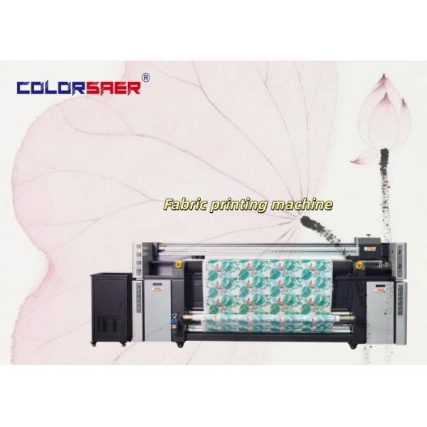 Quality Large Format Digital 2m Sublimation Printers Machine with I3200 Print Head on Polyester and Cotton fabric wholesale