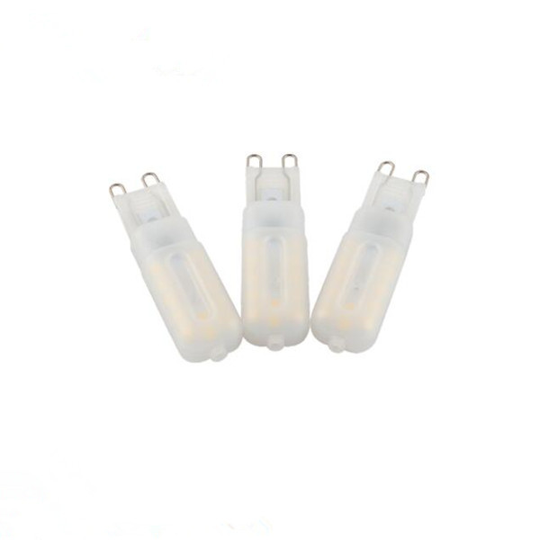 G4 and G9 LED bulb with White PC Cover and 2835 LED Input DC/AC12V for crystal