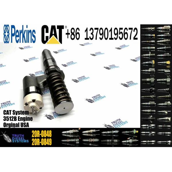 Quality Injector 392-0212 20R-0848 for Caterpillar 3506 3508 3512 3516 3524 Diesel Engines Used in Construction Works wholesale
