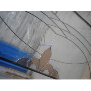 The color of autumn-2014 new design of dacorative glass