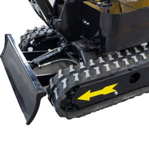 1330mm Rotation Radius 1.5 Ton Mini Excavator For Farm Use High Performance