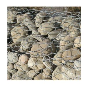 Cheap Steel Woven Gabion Baskets For Retaining Wall And River Construction for sale