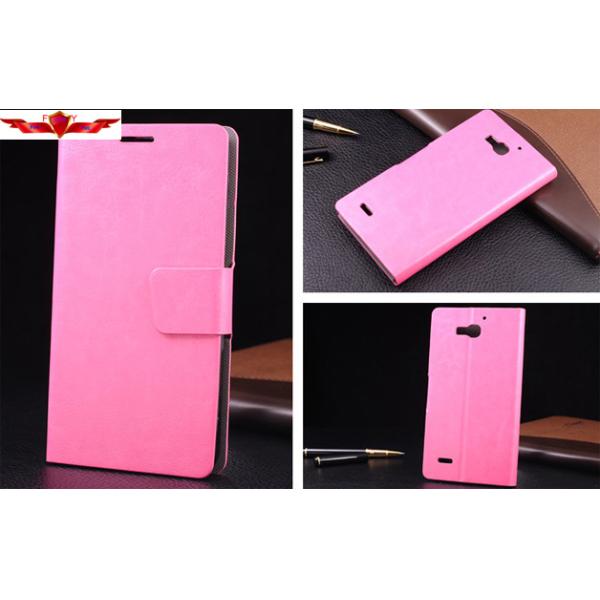 Ultimate Fit Ditrproof/Shockproof HUAWEI HONOR 3C 3X PU Wallet Leather Cases Multi Colors