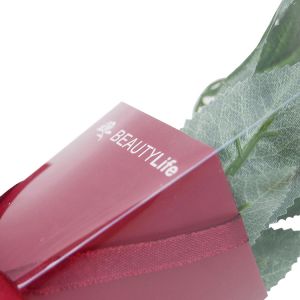 Custom Logo Simple Portable Long Stem Roses Box Custom Foldable Flower Gift Box