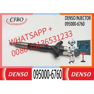 Diesel Fuel Injector 095000-6760 095000-6761 Common Rail Injection Valves 23670